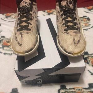 Jordan titan Tan and Brown Athletic Shoes